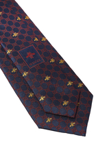 GG Bees Silk Tie