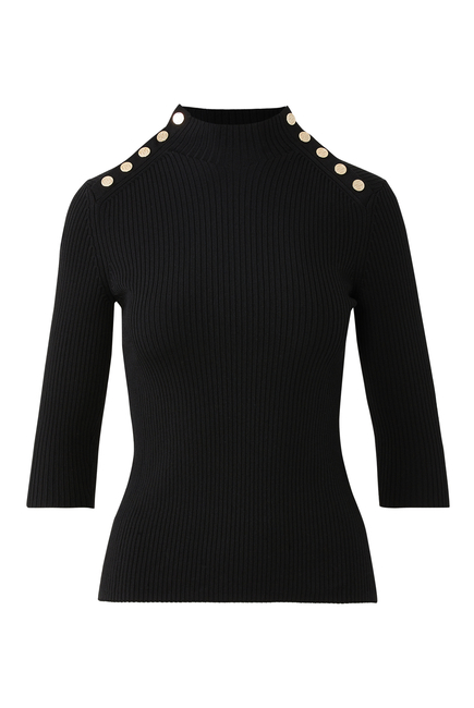 Mano Button-Embellished Sweater