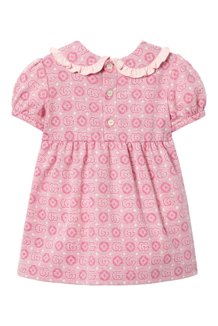 Kids Double G Cotton Dress