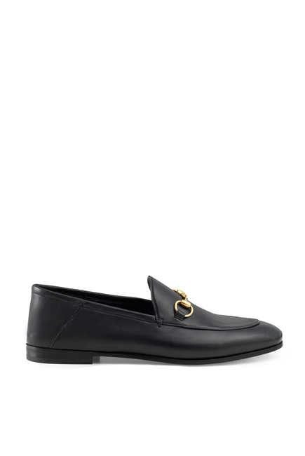 Leather Horsebit Loafers