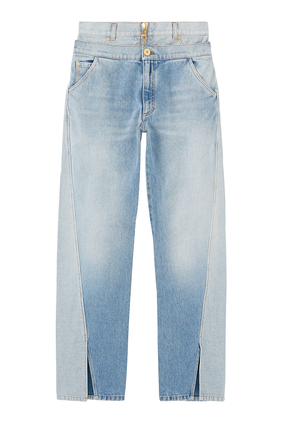 Vintage Two-in-One Jeans
