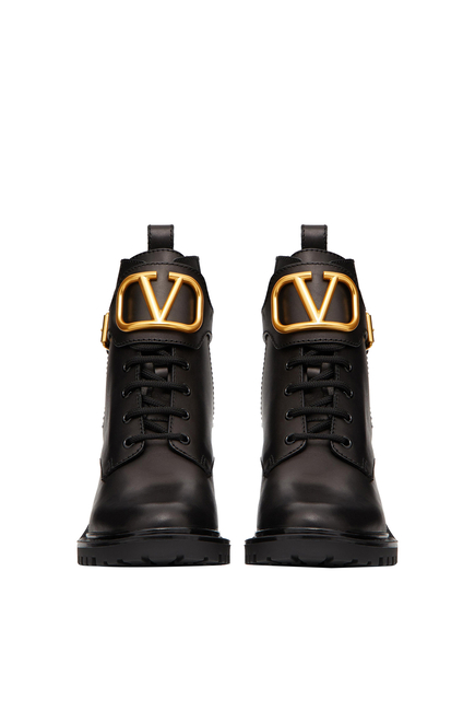 Valentino Garavani VLogo Combat Boots
