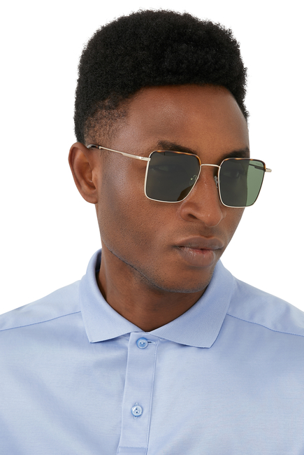 Laurent Havana Sunglasses