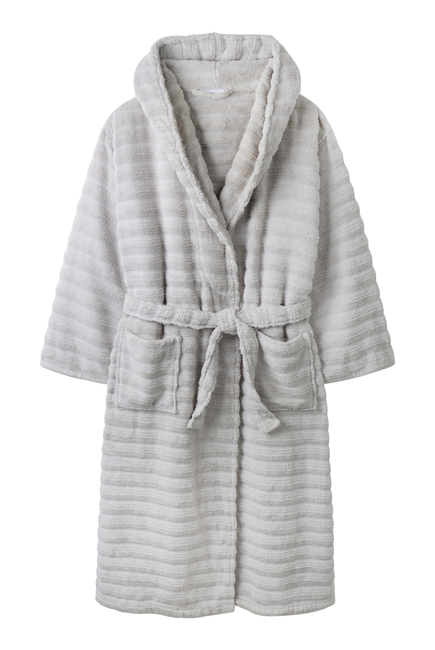 Ribbed Hydrocotton Robe