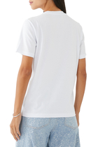 Glitter Logo-Print T-Shirt