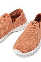 Lorna Eagle Knit Slip-On Sneakers