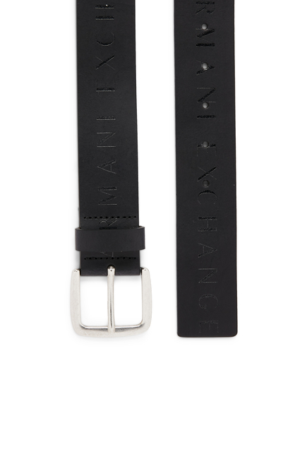 Logo Print Belt