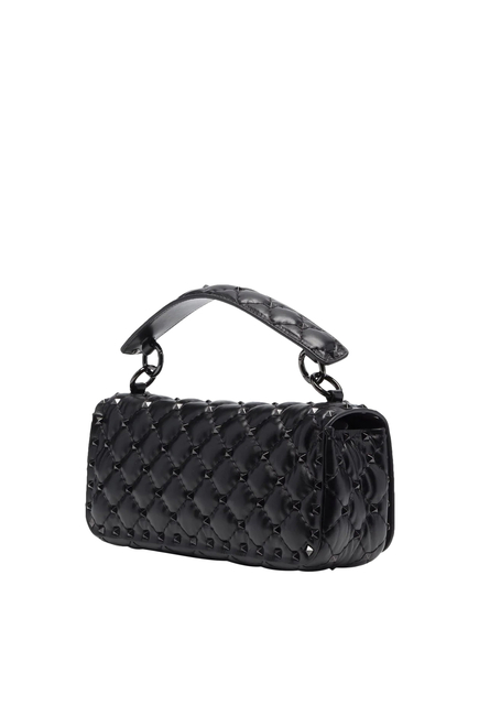  Stud Spike Baguette Bag