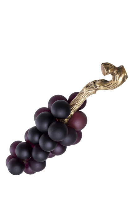 French Grapes Decorative Object