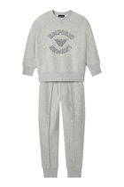 Kids Logo Cotton-Blend Tracksuit