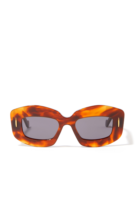 Screen Acetate Sunglasses