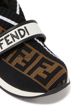 Kids FF Logo Velcro Sneakers