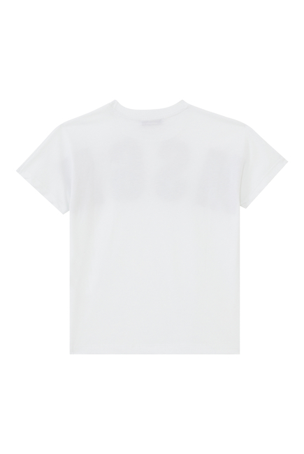 Kids Oversized Logo-Print Cotton T-Shirt