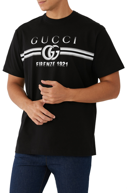 Logo-Print Cotton Jersey T-Shirt