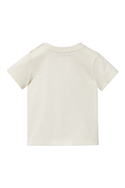 Kids Logo Cotton T-Shirt