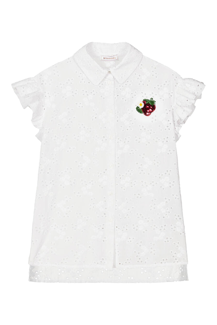 Kids Sequin Embroidered Blouse