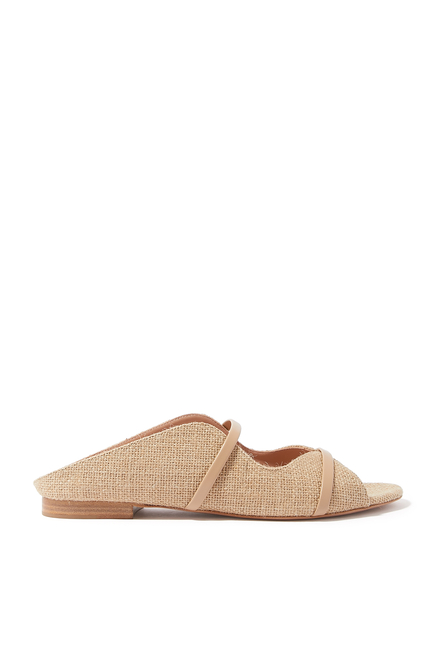 Norah Open Toe Flat Slides