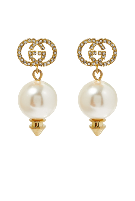 Pearl G Earrings