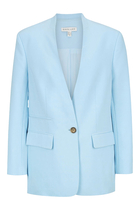 Irena Collarless Oversized Blazer