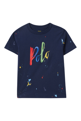 Ralph Lauren Boys Multi-Colored Logo Polo Shirt | Junior Couture UAE