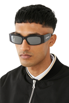 Paper Rectangular Sunglasses