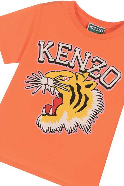 Kids Short-Sleeve Tiger T-Shirt