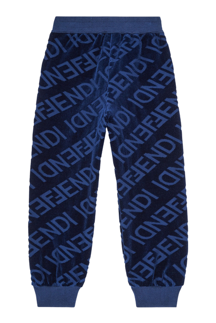 Kids Velvet Logo Sweatpants