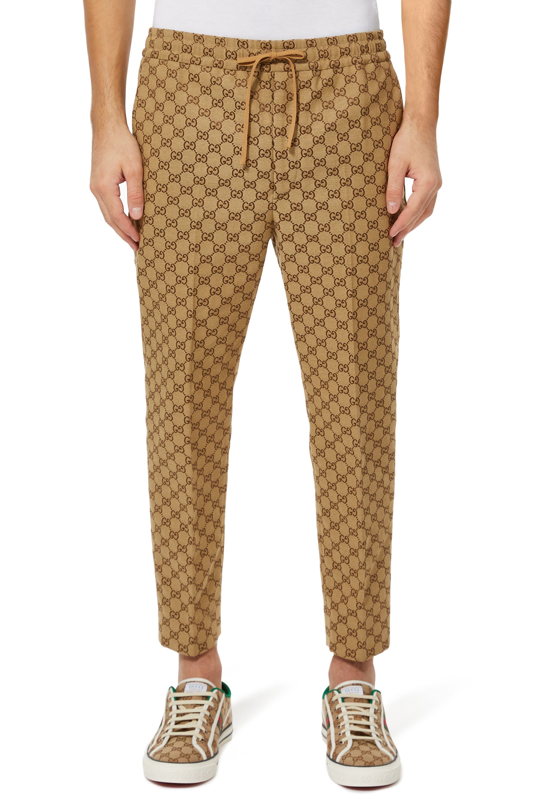 gucci canvas pants