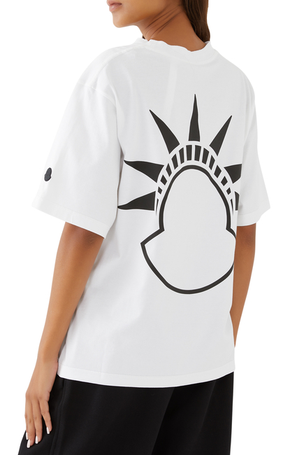 Alicia Keys Printed Motif T-Shirt