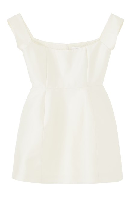 Twill Mini Dress