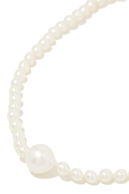 14-Karat Gold Freshwater Pearl Necklace