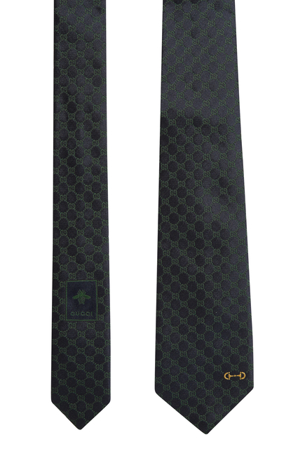 Monogram Silk Tie