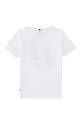 Kids Logo Cotton T-Shirt