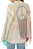 Peace and Love Psychadelic Cardigan