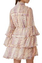 Gelsiny Ruffle Mini Dress
