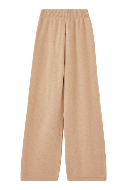 Cashmere Wide-Leg Trousers
