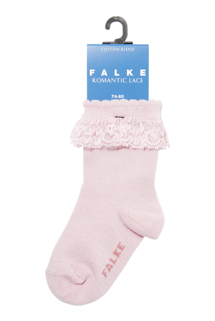 Falke Pink Cotton Baby Socks