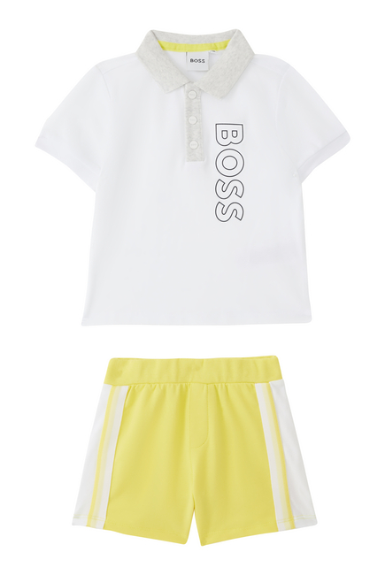 Baby Polo & Shorts Set