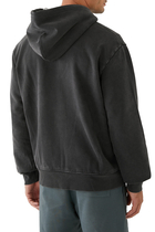 Sport Jersey Zipped Hoodie