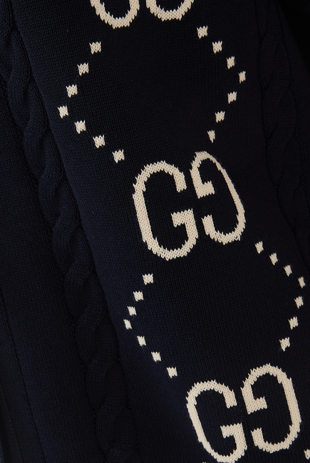 GG Intarsia Cardigan