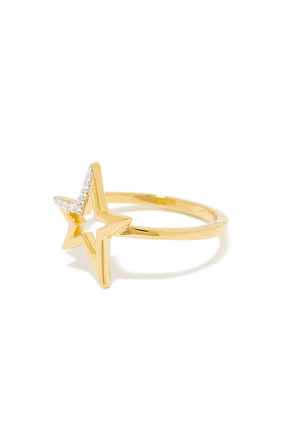 Celestial Pave Star Ring