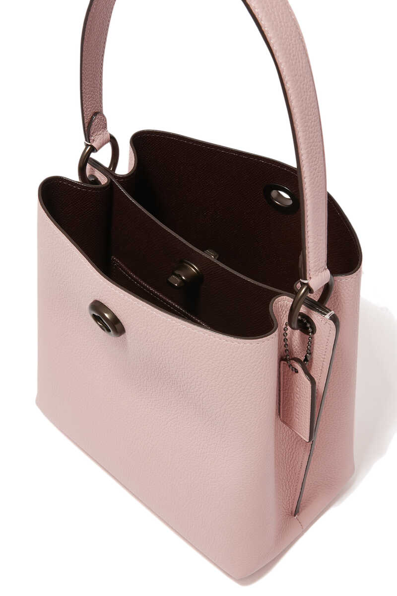 Buy Aurora Coach Charlie 21 Pebble Leather Bucket Bag for Womens | Bloomingdale&#39;s Kuwait