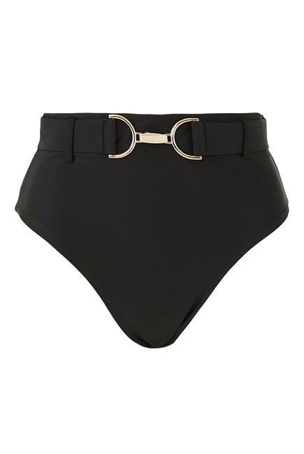 Delphi High-Waisted Bikini Bottoms