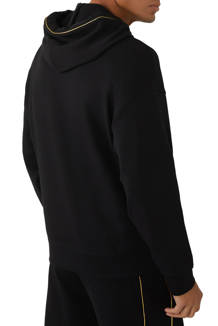 Double-Jersey Hooded Sweatshirt