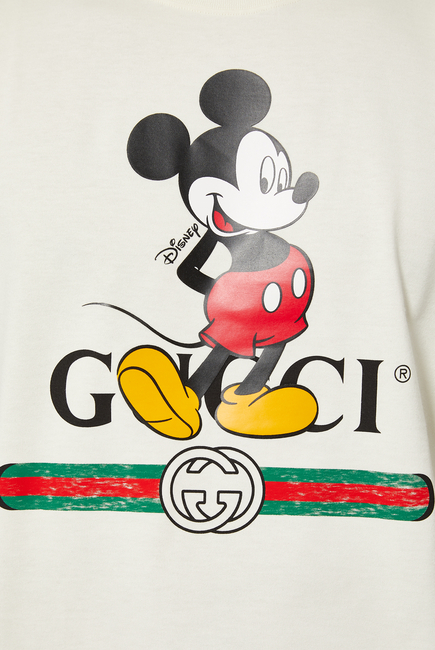 Disney And Gucci Oversized T-Shirt