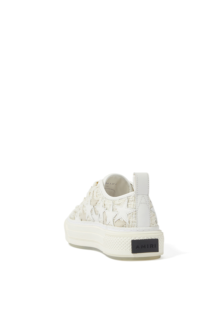 Boucle Stars Court Low Top Sneakers