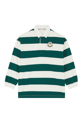 Palm Angels x Moncler Long Sleeve Polo