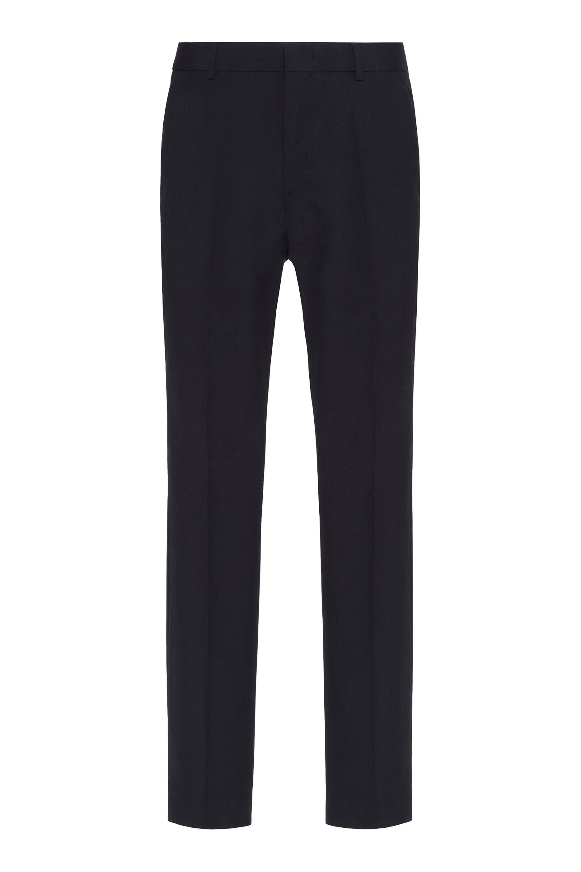 Valentino - Piped Silk Drawstring Trousers - Men - Black Valentino