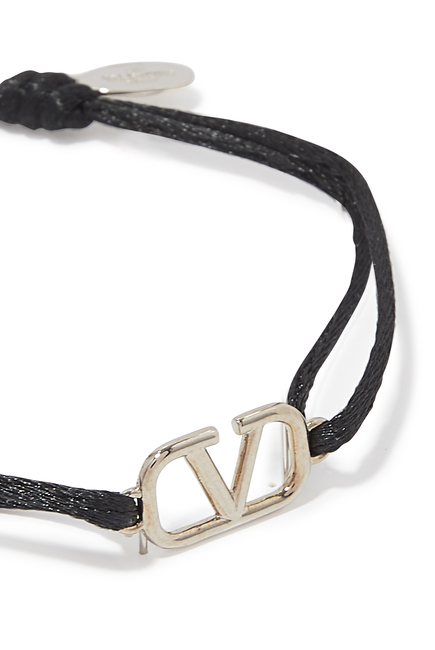 Valentino Garavani V Logo Signature Bracelet