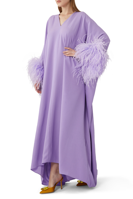 Gala Feather Kaftan